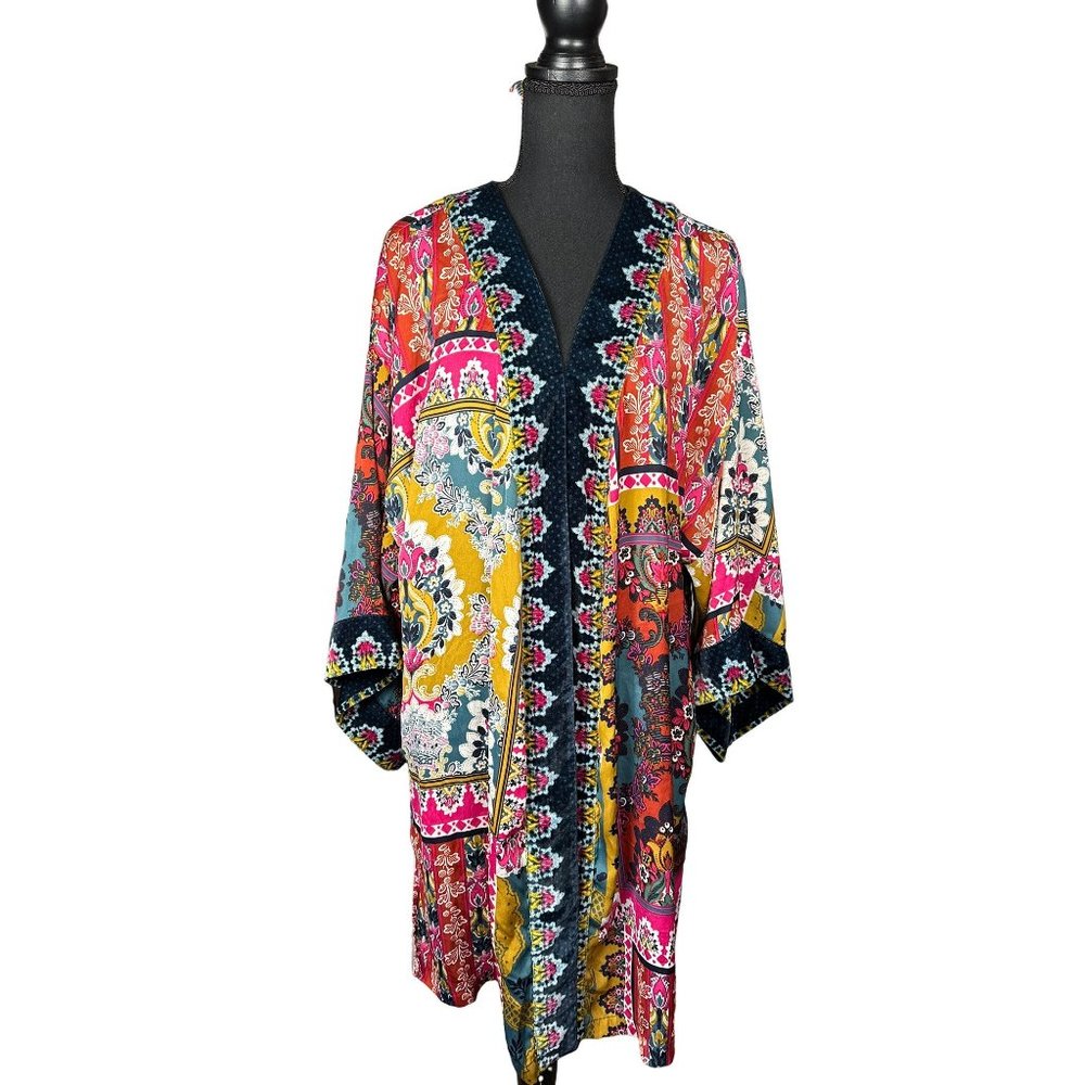 Anthropologie Intimates Zadie Robe Size XS/S Missing Belt - Picture 2 of 10